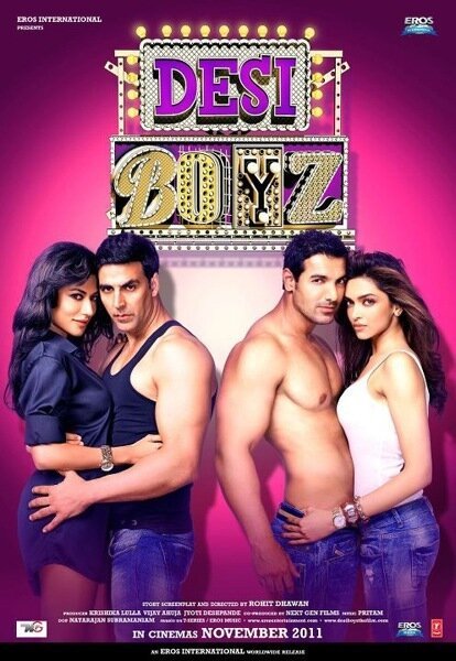 Смотреть фильм Настоящие индийские парни / Desi Boyz (2011) онлайн в хорошем качестве HDRip