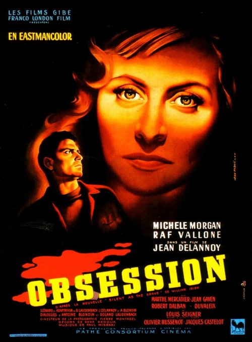 Смотреть фильм Наваждение / Obsession (1954) онлайн в хорошем качестве SATRip
