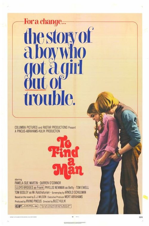 Смотреть фильм Найти человека / To Find a Man (1972) онлайн в хорошем качестве SATRip