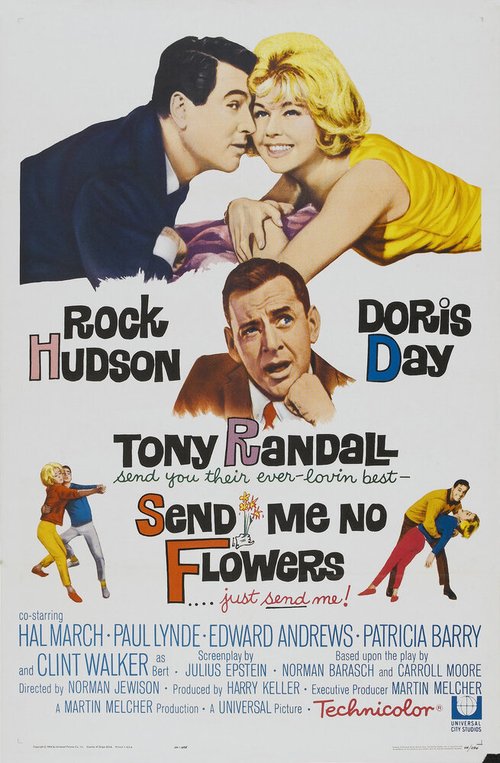 Смотреть фильм Не присылай мне цветы / Send Me No Flowers (1964) онлайн в хорошем качестве SATRip