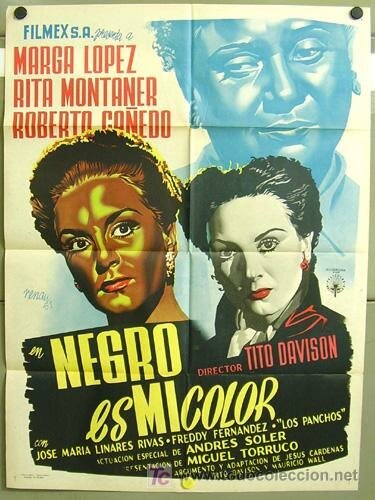 Смотреть фильм Negro es mi color (1951) онлайн 