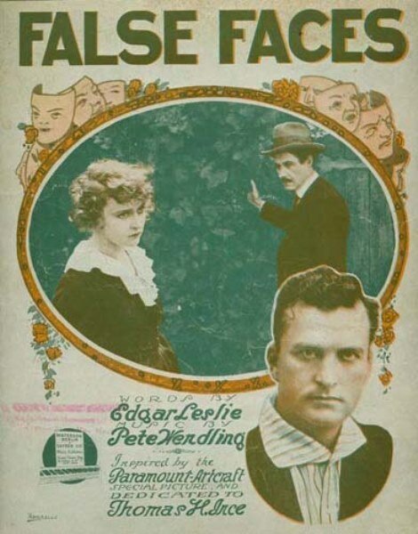 Смотреть фильм Ненастоящие лица / The False Faces (1919) онлайн в хорошем качестве SATRip