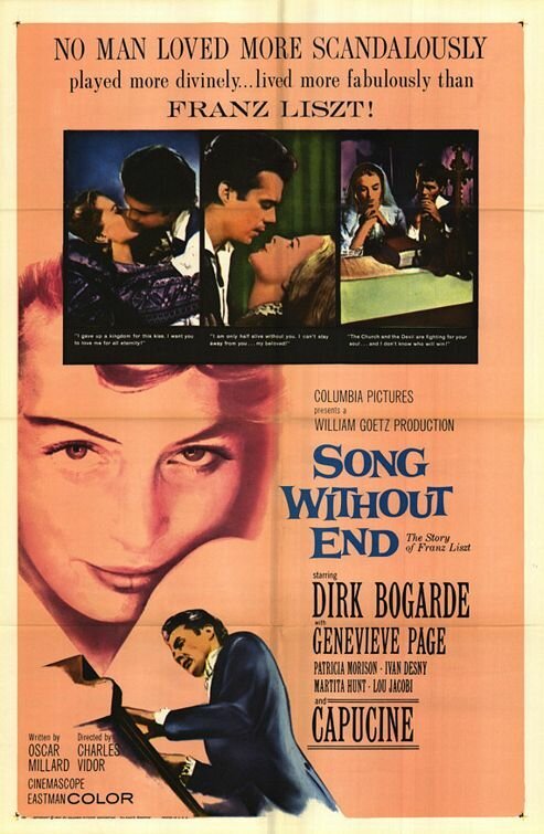 Смотреть фильм Неоконченная песнь / Song Without End (1960) онлайн в хорошем качестве SATRip