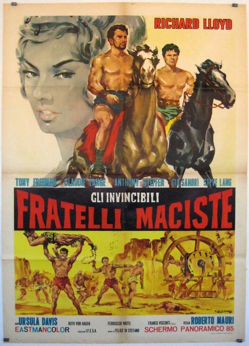Смотреть фильм Непобедимые братья Мациста / Gli invincibili fratelli Maciste (1964) онлайн в хорошем качестве SATRip