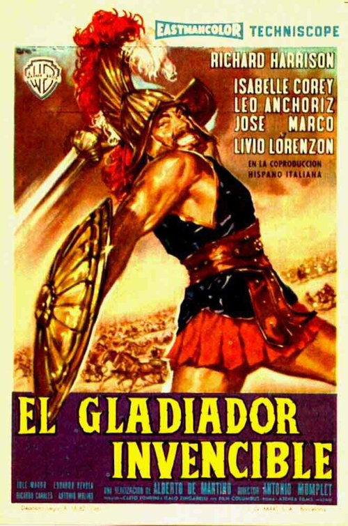 Смотреть фильм Непобедимый гладиатор / Il gladiatore invincibile (1961) онлайн в хорошем качестве SATRip