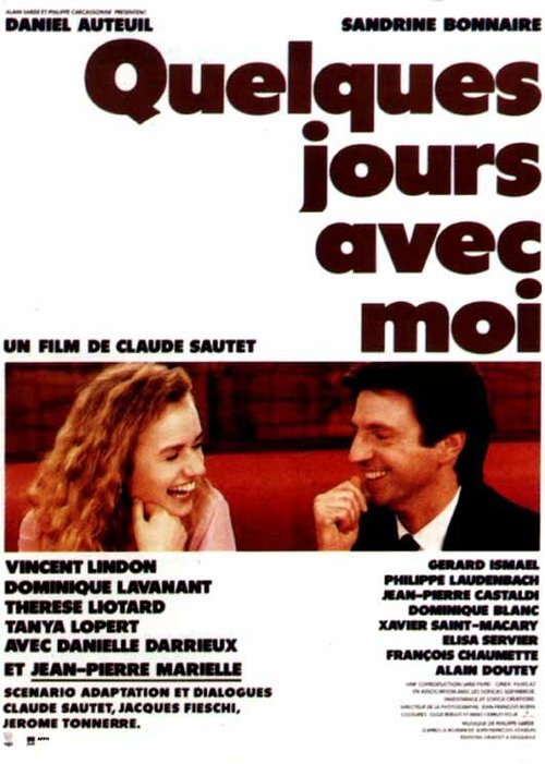 Смотреть фильм Несколько дней со мной / Quelques jours avec moi (1988) онлайн в хорошем качестве SATRip