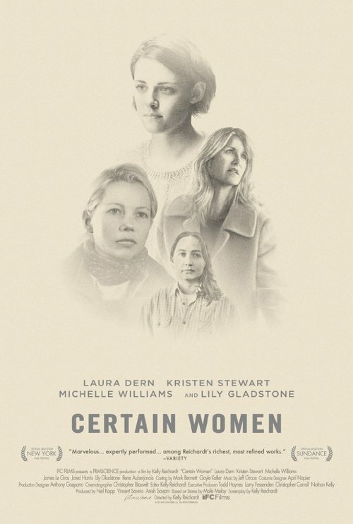 Смотреть фильм Несколько женщин / Certain Women (2016) онлайн в хорошем качестве CAMRip