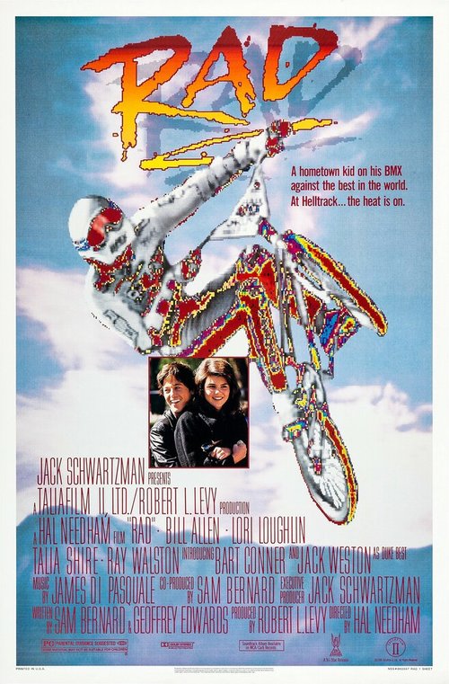 Смотреть фильм Несломленный / Rad (1986) онлайн в хорошем качестве SATRip