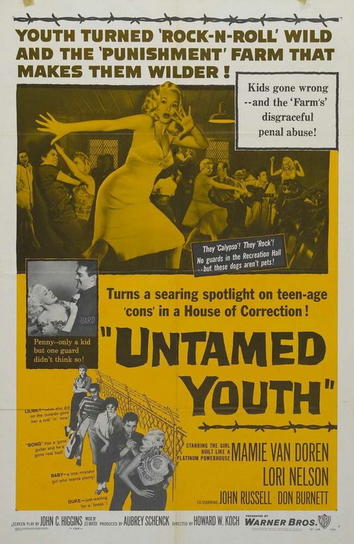 Смотреть фильм Неукротимая молодежь / Untamed Youth (1957) онлайн в хорошем качестве SATRip