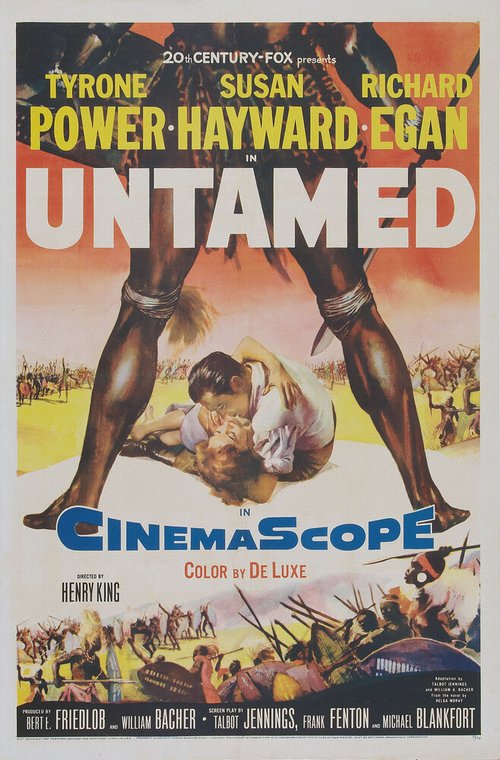 Смотреть фильм Неукротимый / Untamed (1955) онлайн в хорошем качестве SATRip
