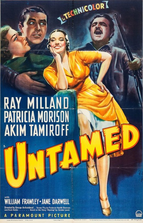 Смотреть фильм Неукротимый / Untamed (1940) онлайн в хорошем качестве SATRip