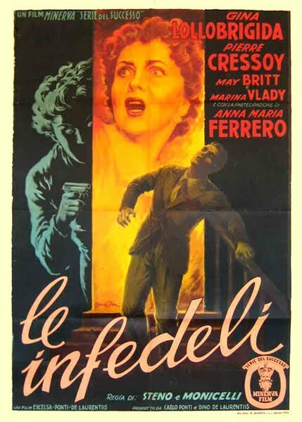 Смотреть фильм Неверные / Le infedeli (1953) онлайн в хорошем качестве SATRip