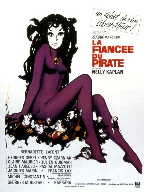 Смотреть фильм Невеста пирата / La fiancée du pirate (1969) онлайн в хорошем качестве SATRip