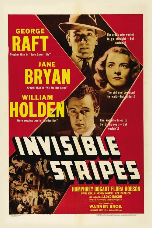 Смотреть фильм Невидимые полосы / Invisible Stripes (1939) онлайн в хорошем качестве SATRip