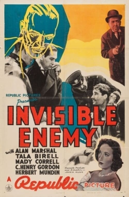 Смотреть фильм Невидимый враг / Invisible Enemy (1938) онлайн в хорошем качестве SATRip