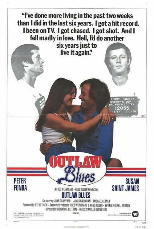 Смотреть фильм Незаконный блюз / Outlaw Blues (1977) онлайн в хорошем качестве SATRip