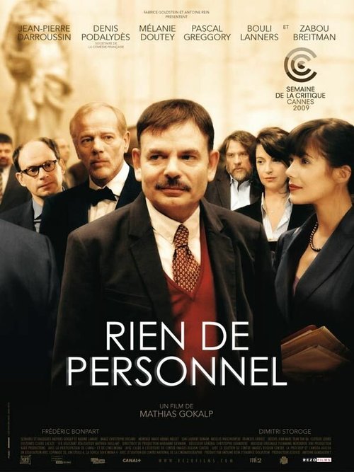 Смотреть фильм Ничего личного / Rien de personnel (2009) онлайн в хорошем качестве HDRip