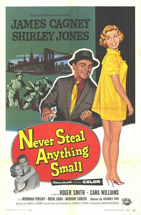 Смотреть фильм Никогда не кради мелочей / Never Steal Anything Small (1959) онлайн в хорошем качестве SATRip