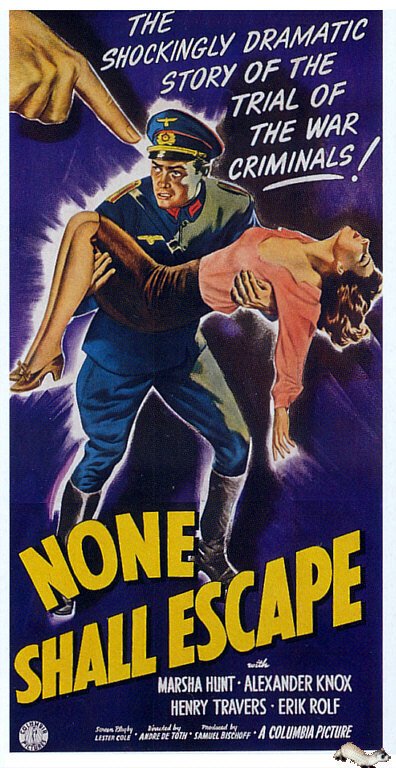 Смотреть фильм Никто не уйдет живым / None Shall Escape (1944) онлайн в хорошем качестве SATRip