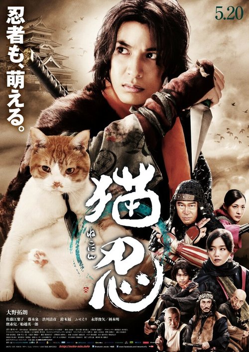 Смотреть фильм Ниндзя и кот / Neko nin (2017) онлайн в хорошем качестве HDRip