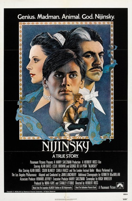 Смотреть фильм Нижинский / Nijinsky (1980) онлайн в хорошем качестве SATRip