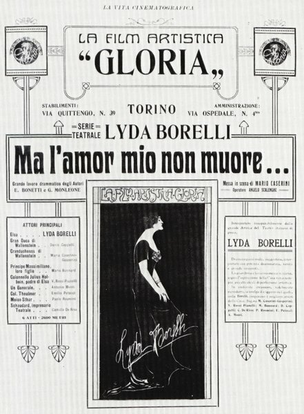 Смотреть фильм Но моя любовь не умрет! / Ma l'amor mio non muore... (1914) онлайн в хорошем качестве SATRip