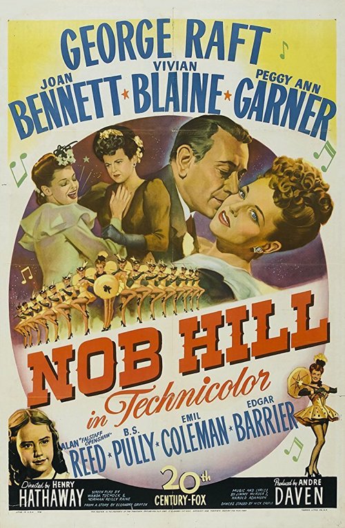 Смотреть фильм Ноб Хилл / Nob Hill (1945) онлайн в хорошем качестве SATRip