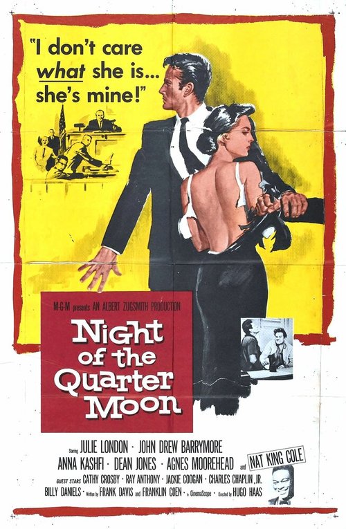 Смотреть фильм Ночь четверти Луны / Night of the Quarter Moon (1959) онлайн в хорошем качестве SATRip