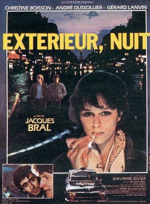 Смотреть фильм Ночь, на улице / Extérieur, nuit (1980) онлайн в хорошем качестве SATRip