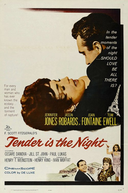 Смотреть фильм Ночь нежна / Tender Is the Night (1961) онлайн в хорошем качестве SATRip