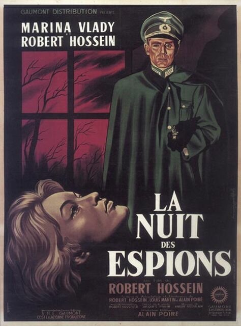Смотреть фильм Ночь шпионов / La nuit des espions (1959) онлайн в хорошем качестве SATRip