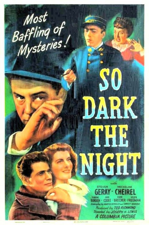 Смотреть фильм Ночь так темна / So Dark the Night (1946) онлайн в хорошем качестве SATRip