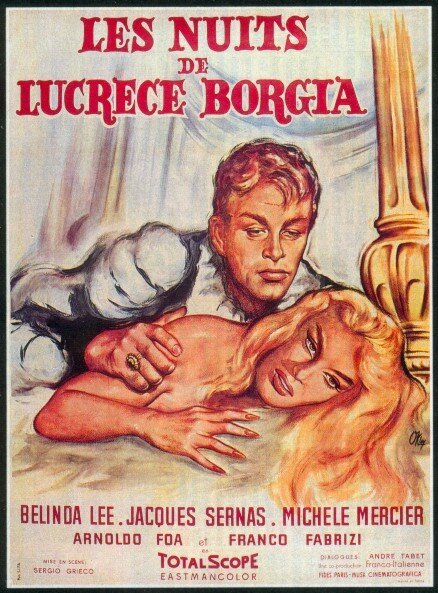 Смотреть фильм Ночи Лукреции Борджиа / Le notti di Lucrezia Borgia (1959) онлайн в хорошем качестве SATRip