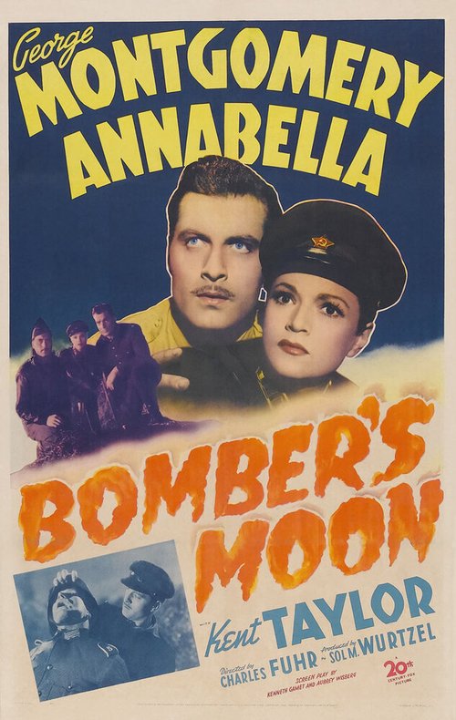 Смотреть фильм Ночные бомбардировщики / Bomber's Moon (1943) онлайн в хорошем качестве SATRip