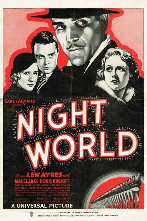 Смотреть фильм Ночной мир / Night World (1932) онлайн в хорошем качестве SATRip