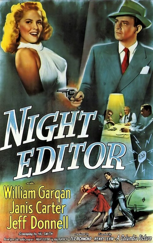 Смотреть фильм Ночной редактор / Night Editor (1946) онлайн в хорошем качестве SATRip