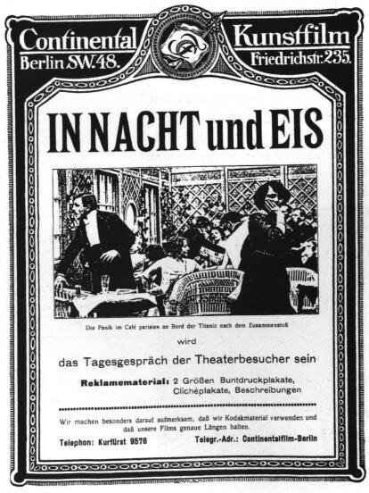 Смотреть фильм Ночью во льдах / In Nacht und Eis (1912) онлайн в хорошем качестве SATRip