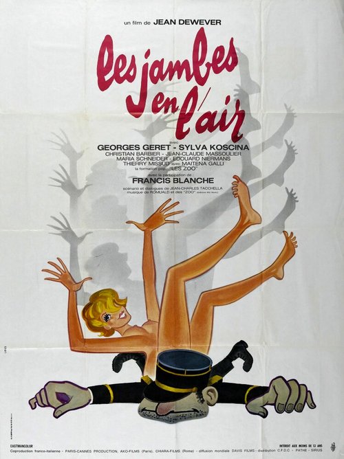 Смотреть фильм Ногами в небо / Les jambes en l'air (1971) онлайн в хорошем качестве SATRip