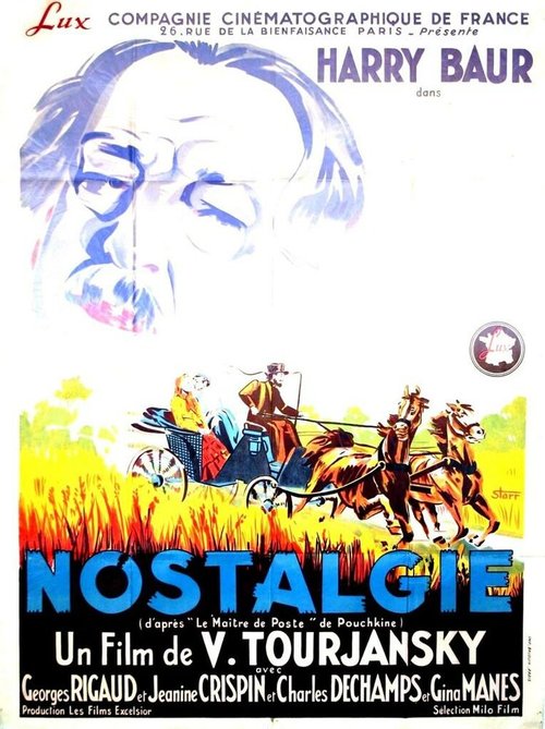 Смотреть фильм Ностальгия / Nostalgie (1938) онлайн в хорошем качестве SATRip
