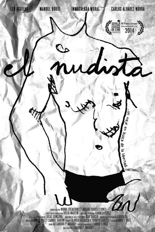 Смотреть фильм Нудист / El Nudista (2015) онлайн 