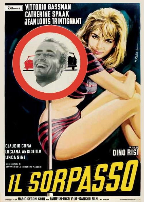 Смотреть фильм Обгон / Il sorpasso (1962) онлайн в хорошем качестве SATRip