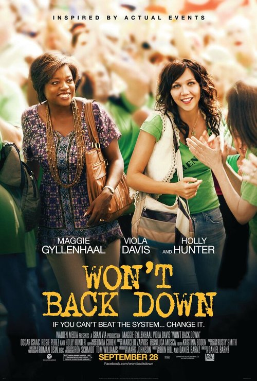 Смотреть фильм Обучение полетам / Won't Back Down (2012) онлайн в хорошем качестве HDRip