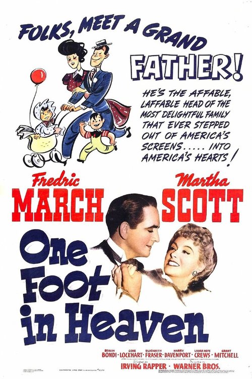 Смотреть фильм Один шаг в раю / One Foot in Heaven (1941) онлайн в хорошем качестве SATRip
