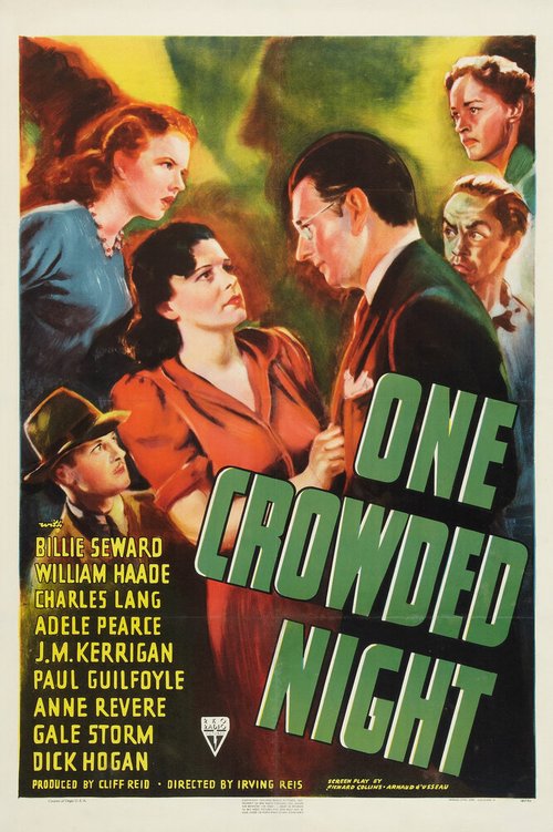 Смотреть фильм Одна насыщенная ночь / One Crowded Night (1940) онлайн в хорошем качестве SATRip