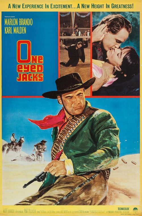 Смотреть фильм Одноглазые валеты / One-Eyed Jacks (1961) онлайн в хорошем качестве SATRip