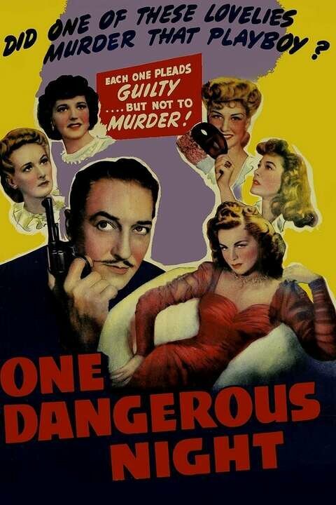 Смотреть фильм Одной опасной ночью / One Dangerous Night (1943) онлайн в хорошем качестве SATRip