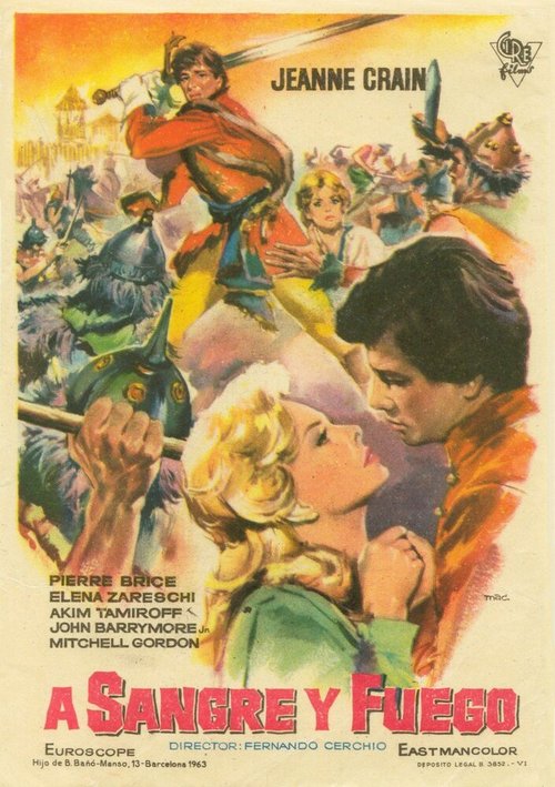 Смотреть фильм Огнём и мечом / Col ferro e col fuoco (1962) онлайн в хорошем качестве SATRip