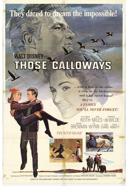 Смотреть фильм Ох, уж эти Кэллоуэйзы / Those Calloways (1965) онлайн в хорошем качестве SATRip