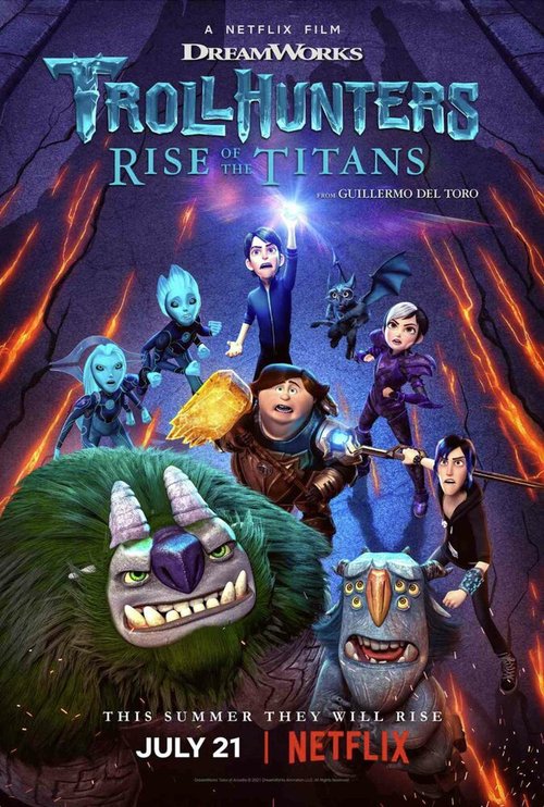 Смотреть фильм Охотники на троллей: Восстание титанов / Trollhunters: Rise of the Titans (2021) онлайн в хорошем качестве HDRip