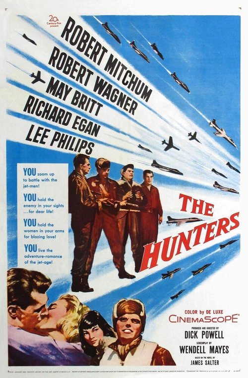 Смотреть фильм Охотники / The Hunters (1958) онлайн в хорошем качестве SATRip